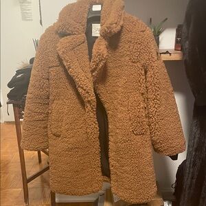 SAM. Sherpa Mid coat Teddy Jacket